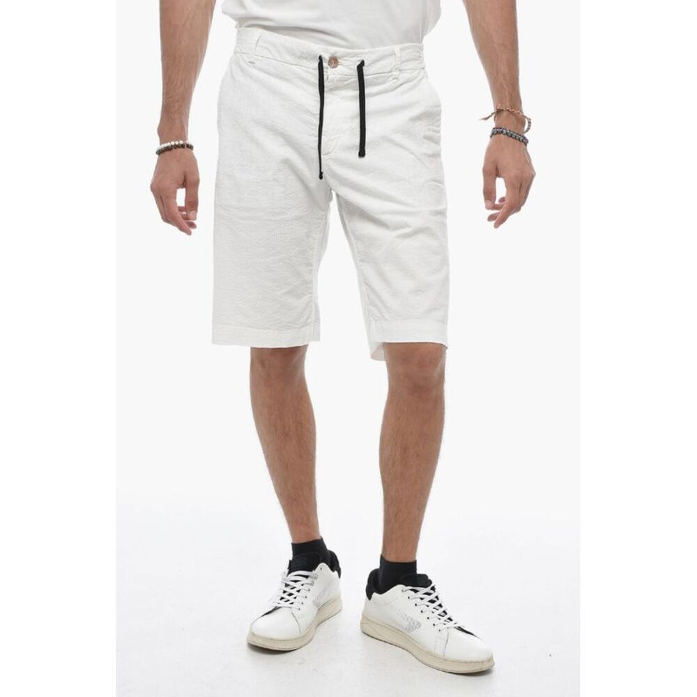 Cotton Shorts with Elastic Waist